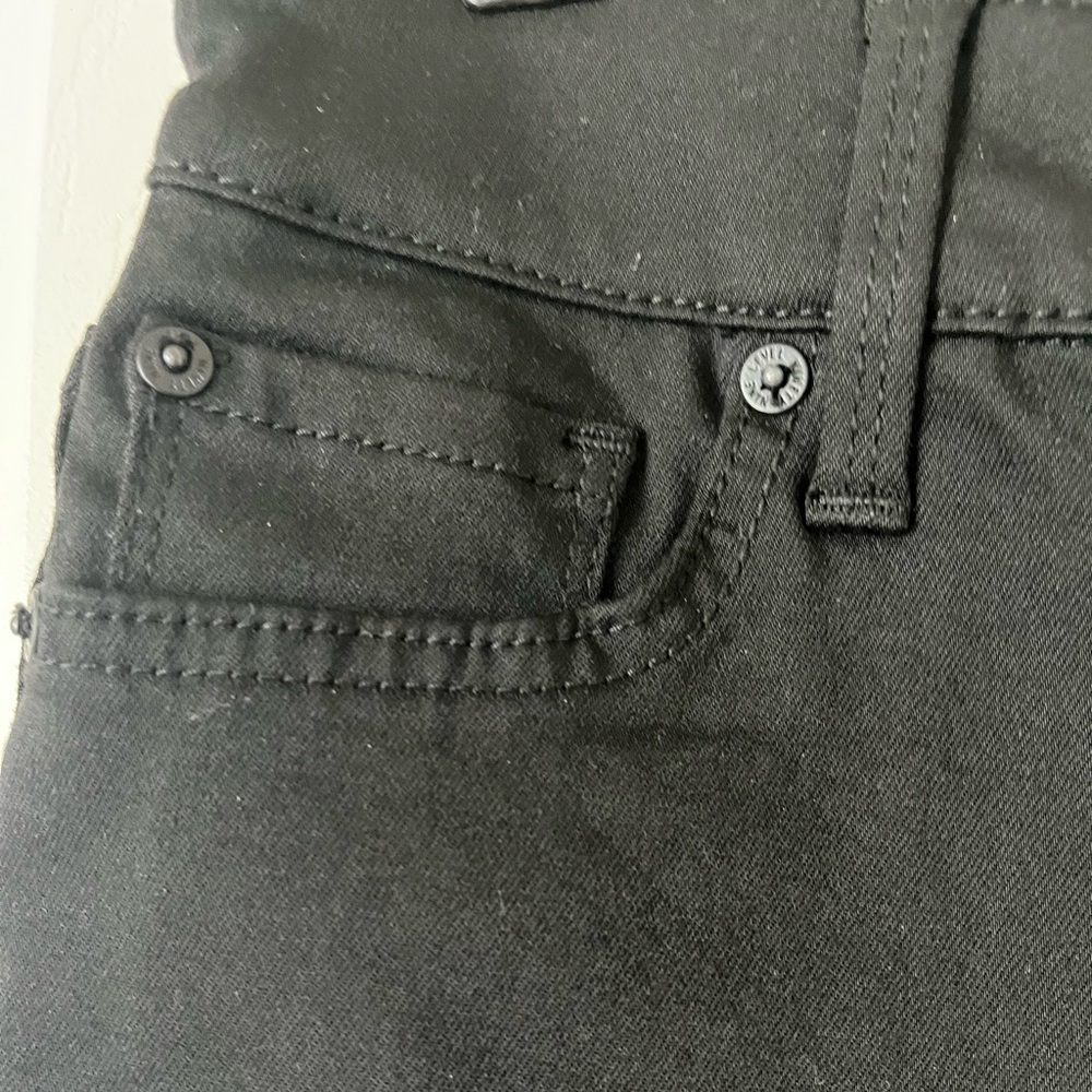 Level 99 Lily glenda straight black jean, 25P, NWT - Picture 3 of 11